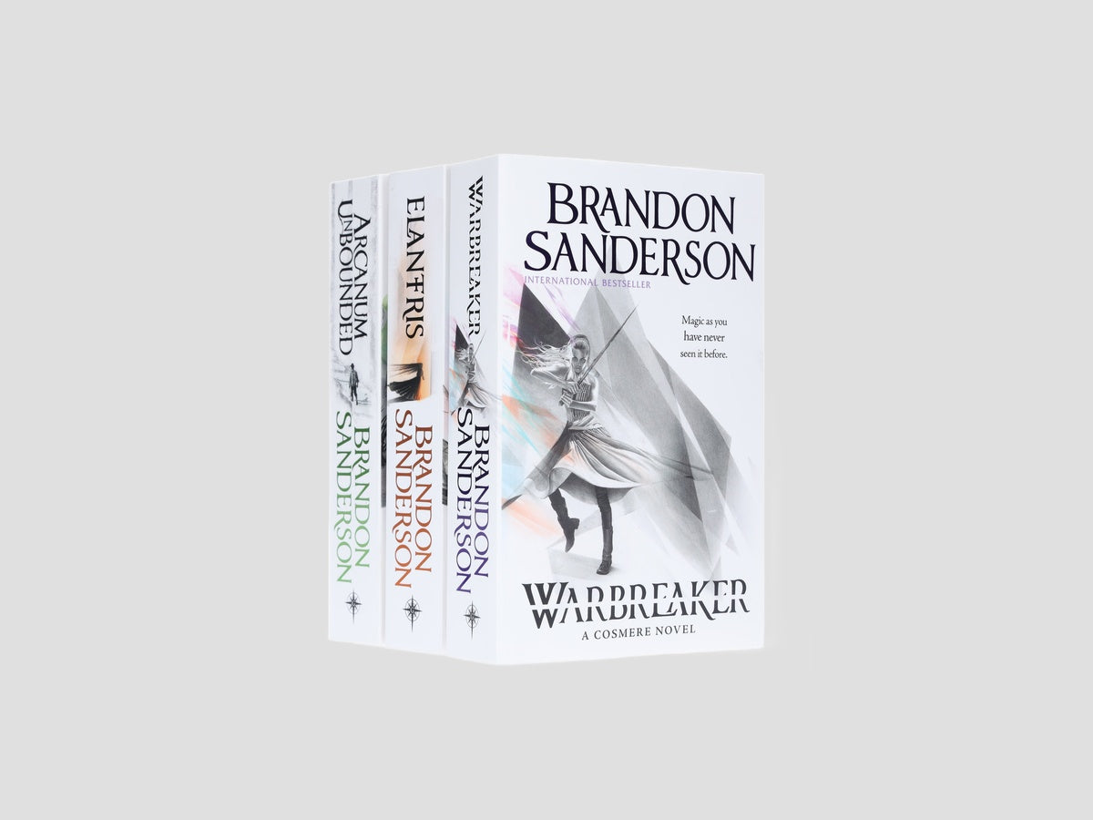 Brandon Sanderson Collection (Arcanum Unbounded, Elantris & Warbreaker) by Brandon Sanderson; 9789124295950