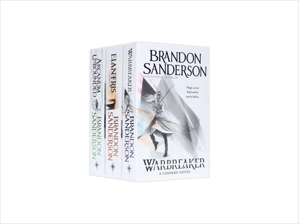 Brandon Sanderson Collection (Arcanum Unbounded, Elantris & Warbreaker)
