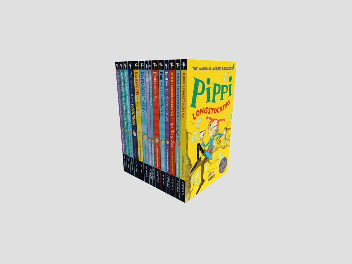 Astrid Lindgren 14 Books Collection Set - Ages 6-8 by Oxford University Press; 9789124296759