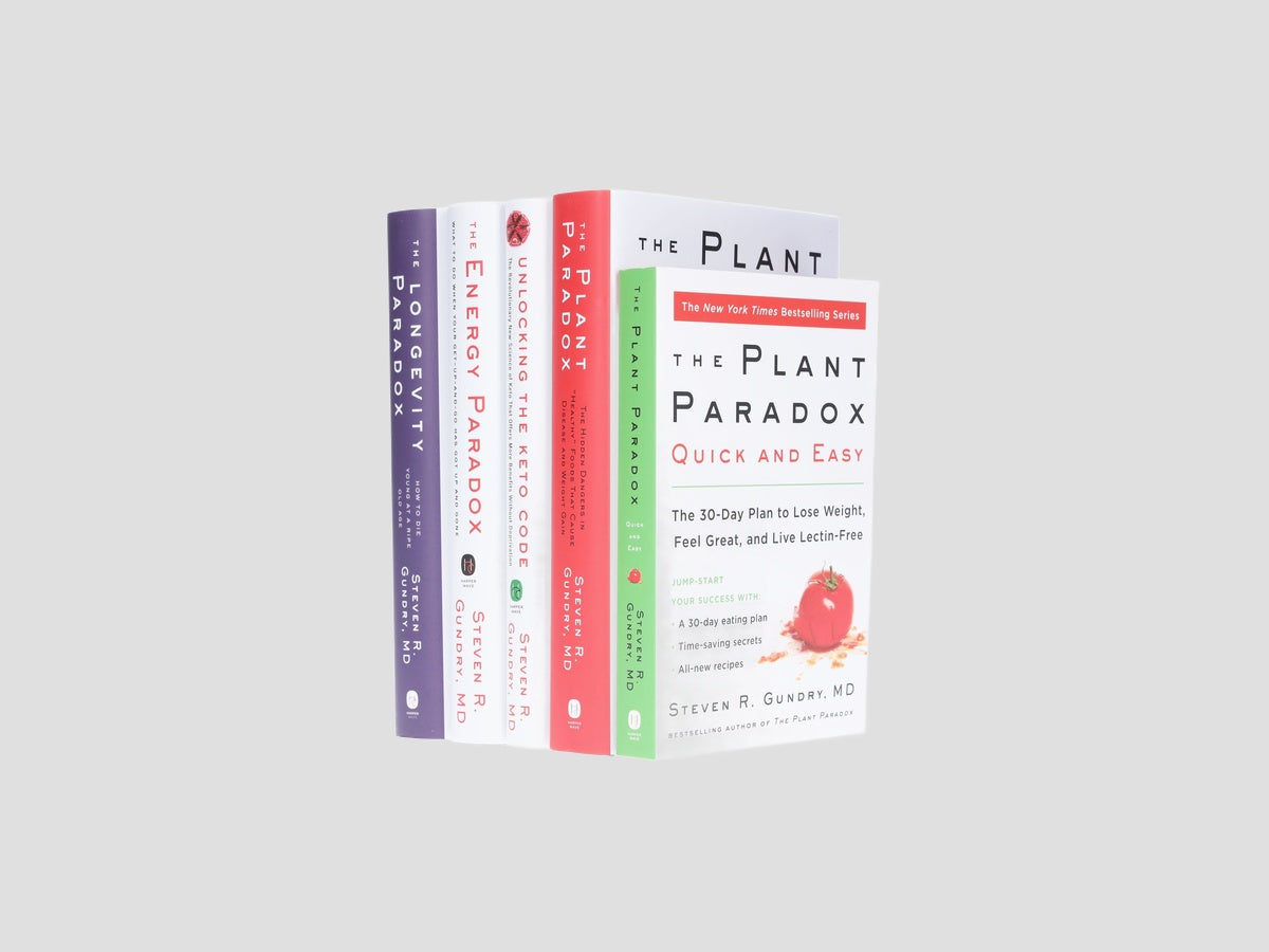 Paradox Collection (Plant, Unlocking the Keto Code, Energy, Longevity & Quick and Easy) 5 Books Set by HarperCollins Publishers; 9789124299682