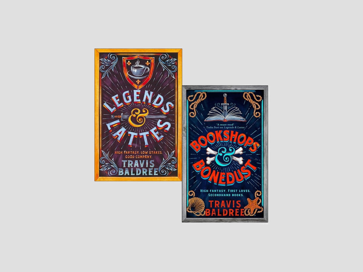 Legends & Lattes Series 2 Books Collection by Macmillan; 9789124300340