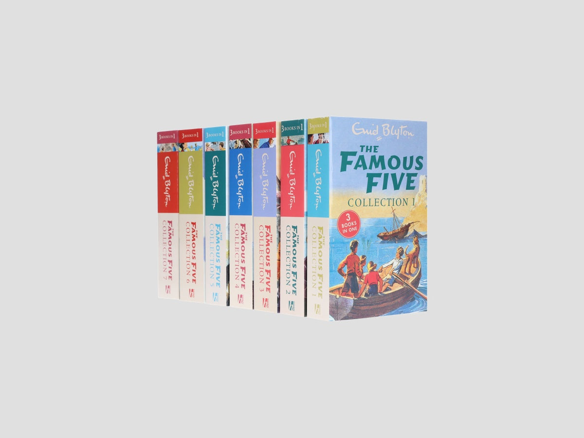 Famous Five 21 Stories Collection 7 Books Set - Ages 9-11 by Hachette; 9789124300869