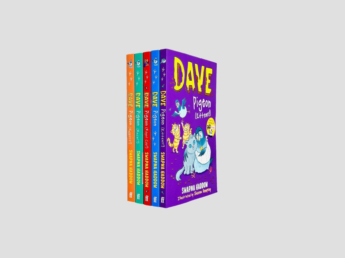 Dave Pigeon Series 5 Books Collection by Swapna Haddow; 9789124309985