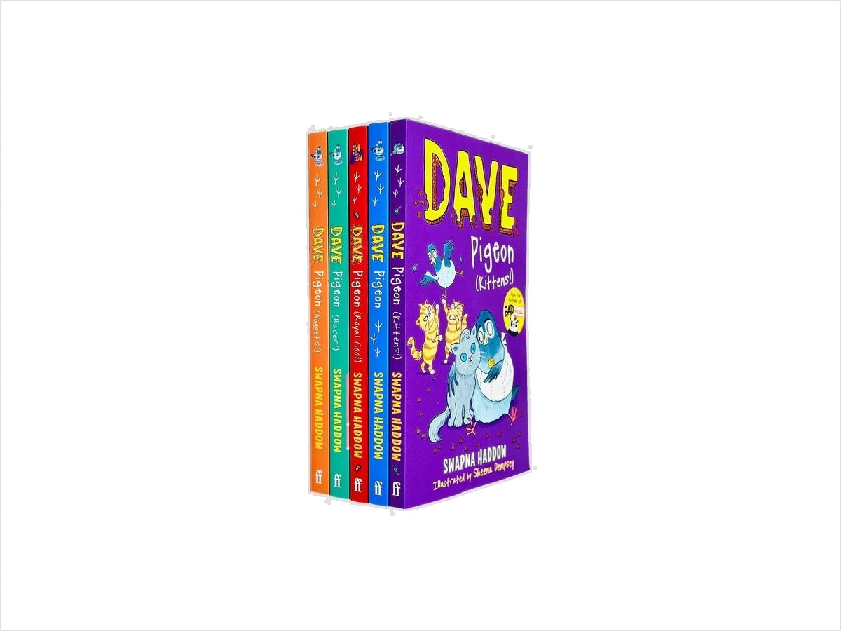 Dave Pigeon Series 5 Books Collection