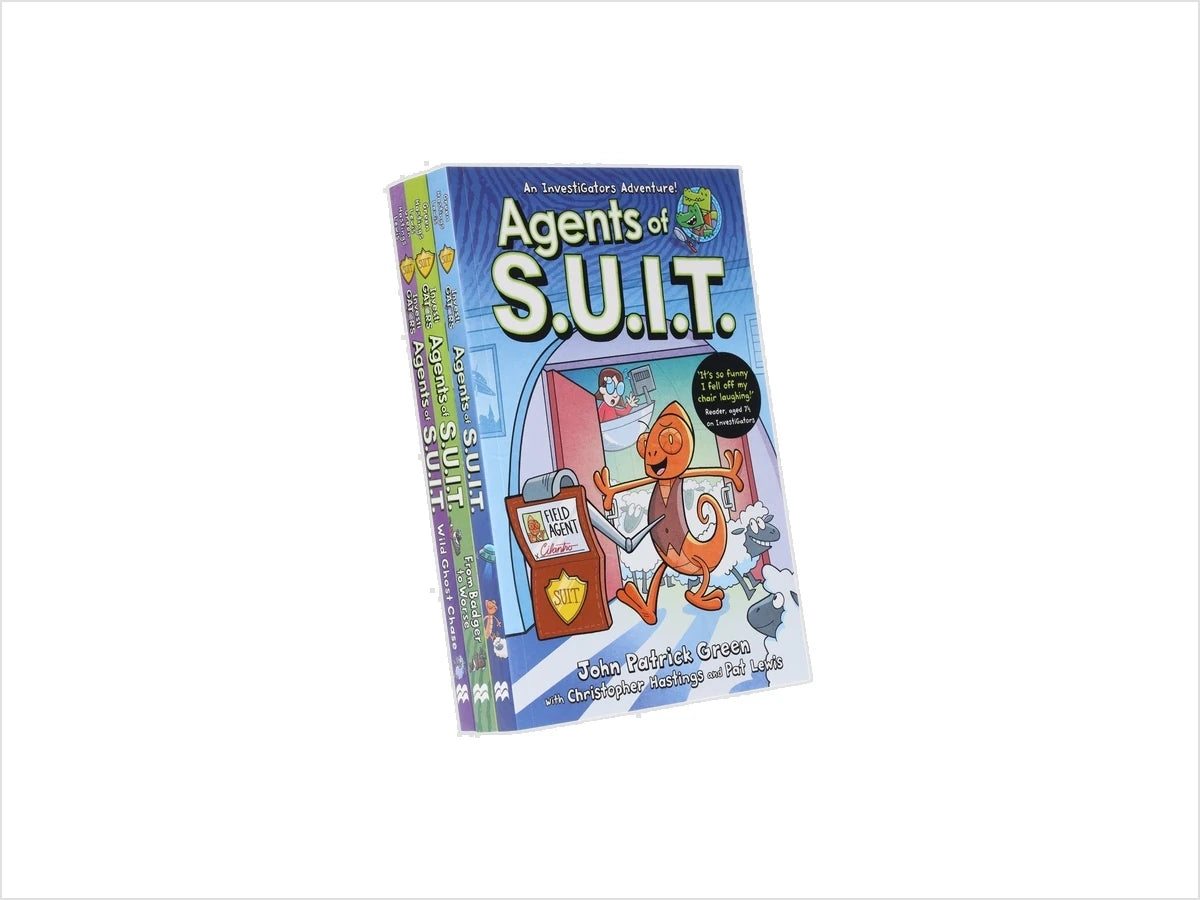 InvestiGators: Agents of S.U.I.T. Series 3 Books Collection