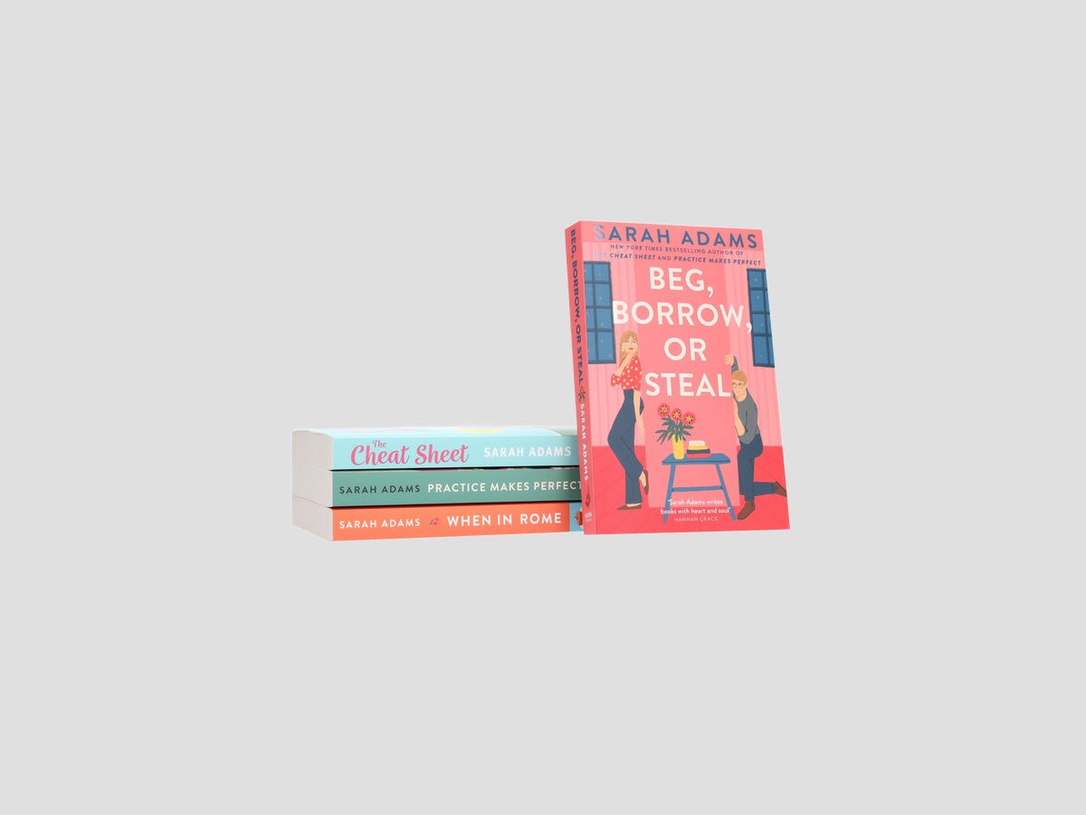 Sarah Adams Collection (The Cheat Sheet, When in Rome, Practice Makes Perfect & Beg, Borrow, or Steal) by Hachette; 9789124330088