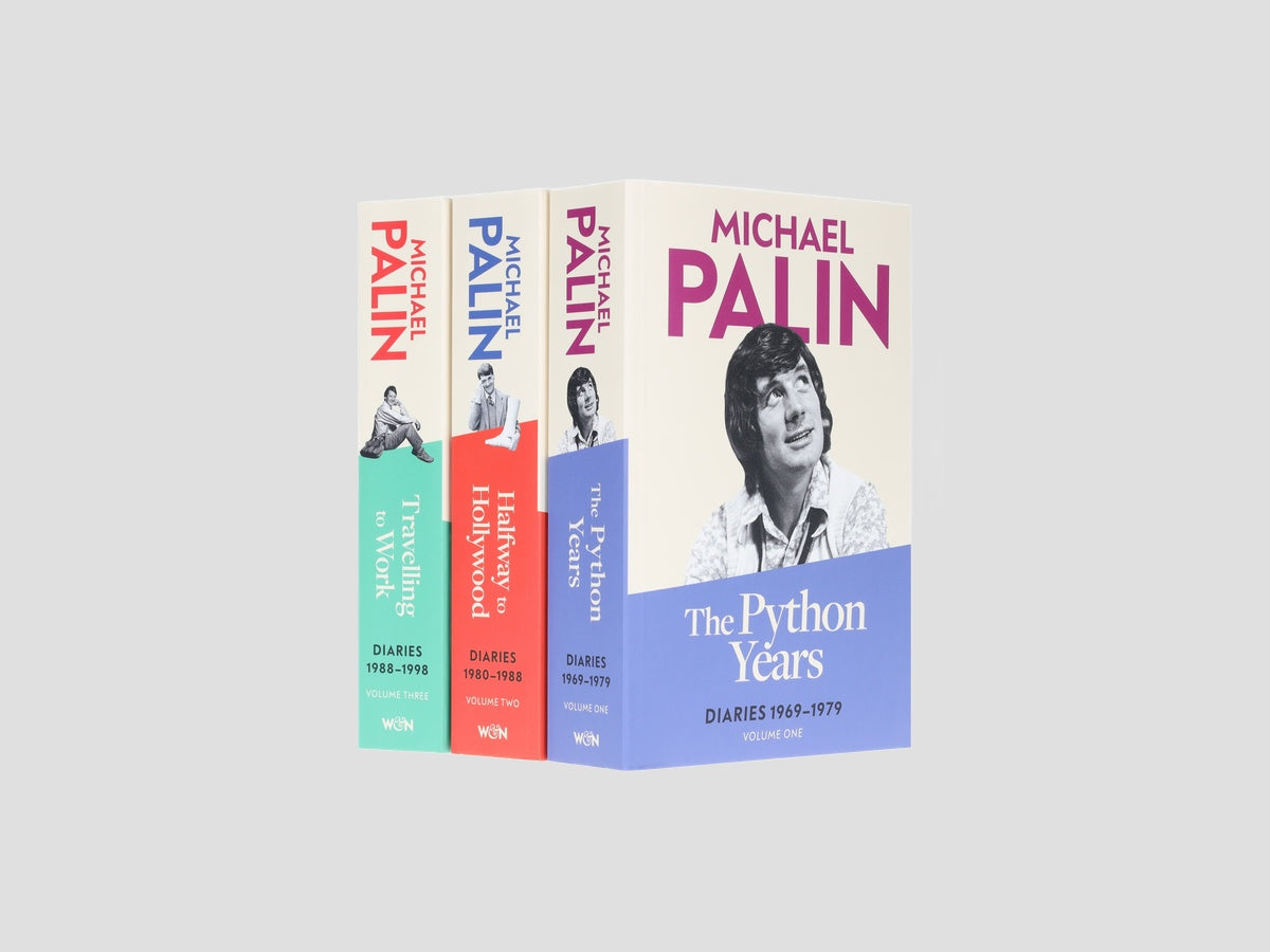 Michael Palin Diaries Collection by Hachette; 9789124330323