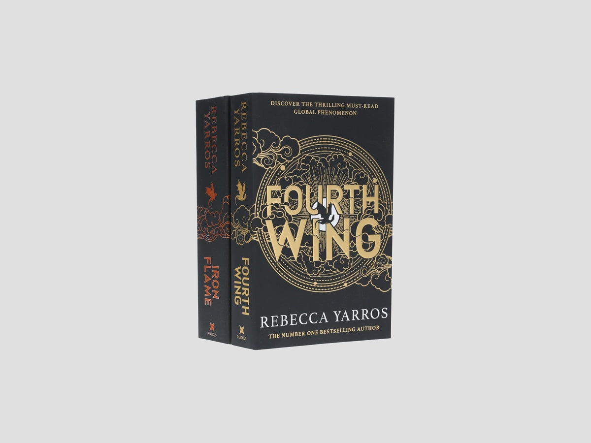 Fourth Wing - The Empyrean Series 2 Books Collection by Rebecca Yarros; 9789124330866