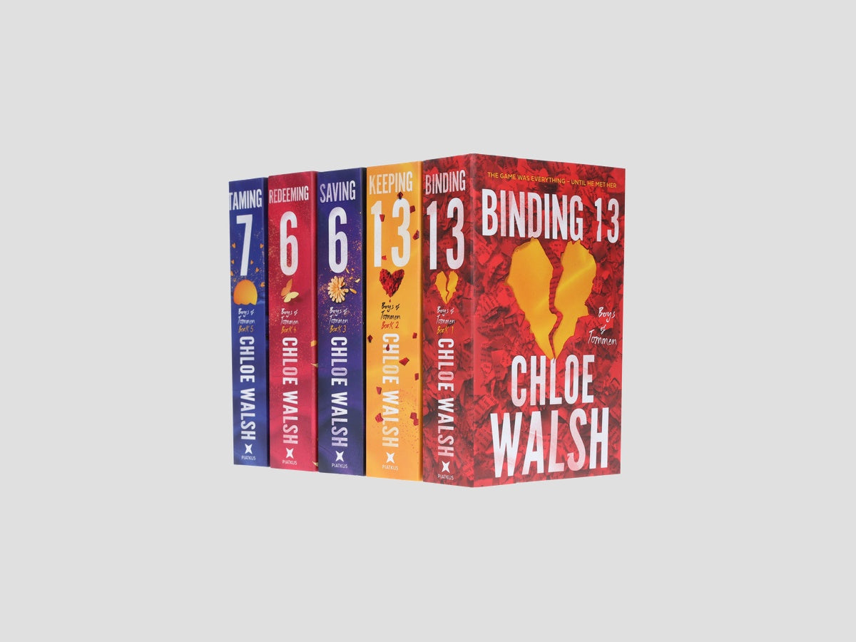 Boys of Tommen Series 5 Books Collection by Chloe Walsh; 9789124331283
