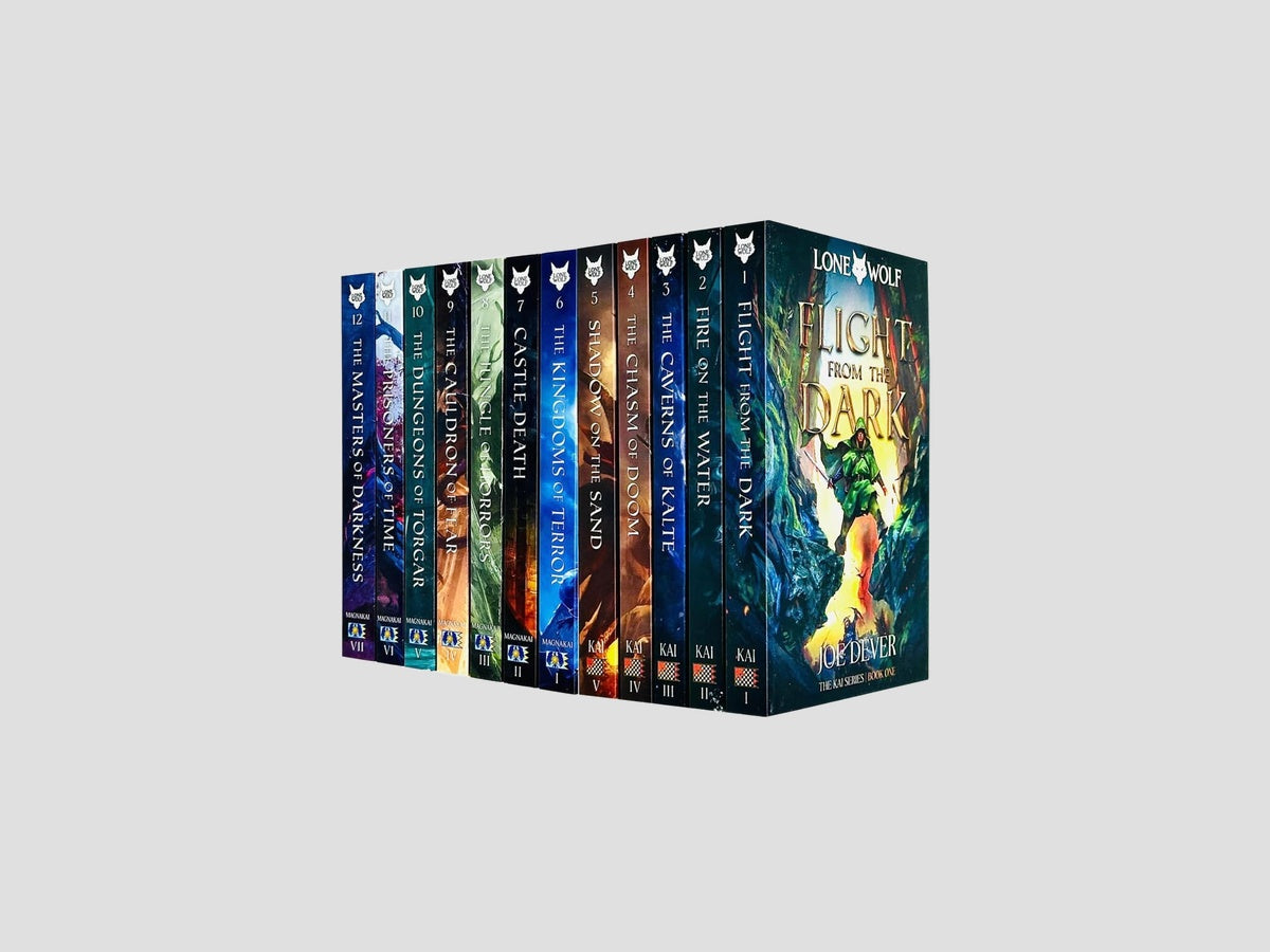 Lone Wolf Series Collection 12 Books Set - Ages 9-16 by Holmgard Press; 9789124331801