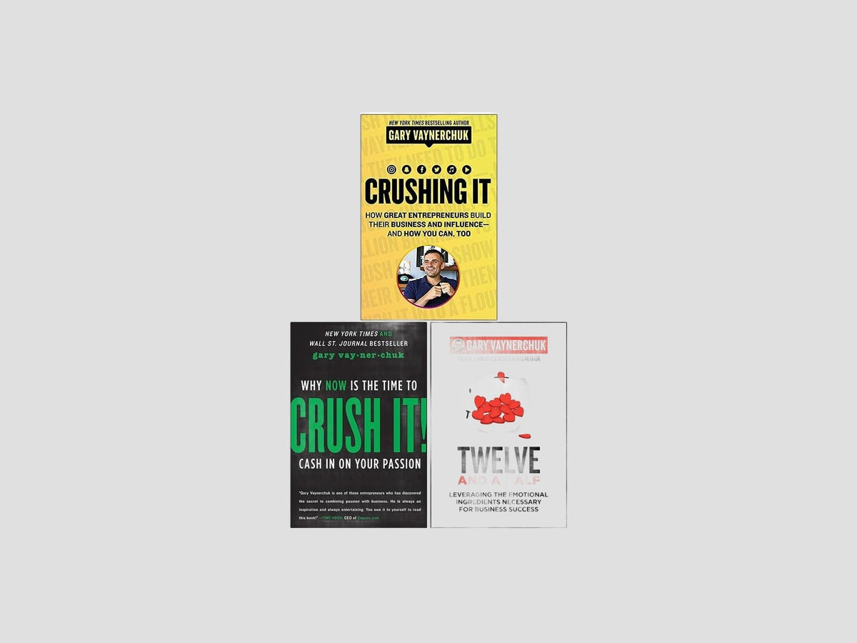 Gary Vaynerchuk Collection (Crush It, Crushing It & Twelve and a Half) by HarperCollins Publishers; 9789124332617
