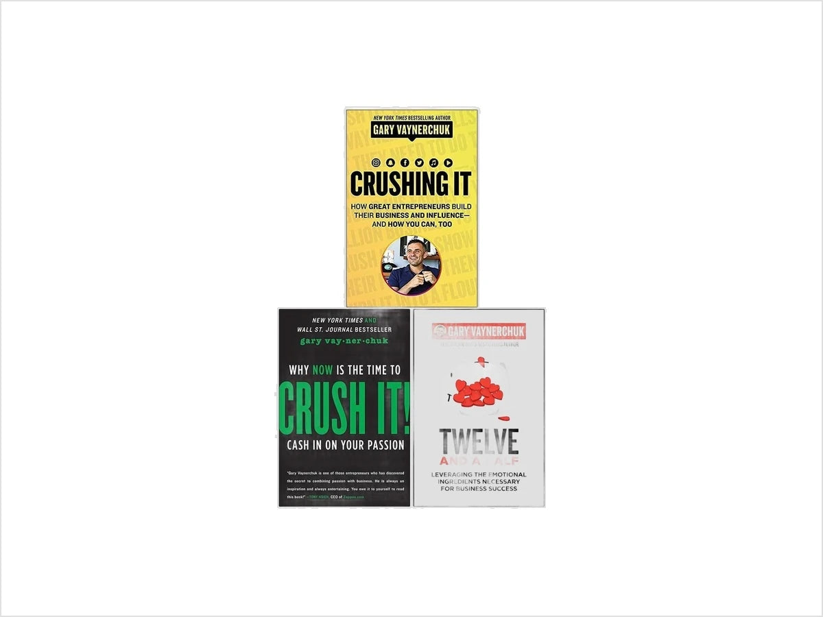 Gary Vaynerchuk Collection (Crush It, Crushing It & Twelve and a Half)