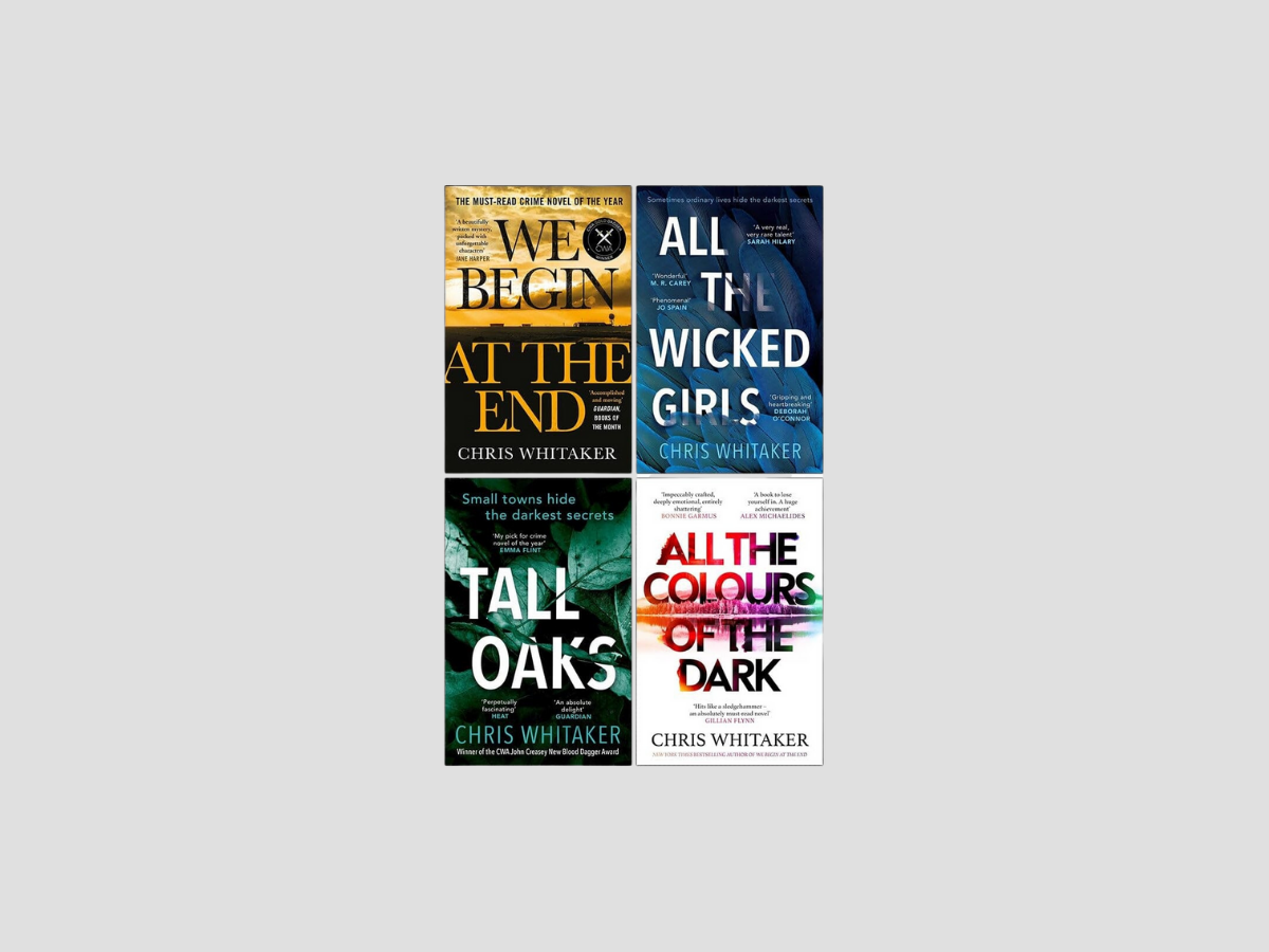 Chris Whitaker Collection 4 Books Set by Bonnier Zaffre; 9789124353476