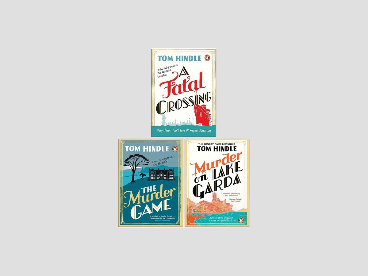 Tom Hindle Murder Mystery Collection (A Fatal Crossing, The Murder Game & Murder on Lake Garda) Collection - Ages 16+ by Penguin; 9789124354503