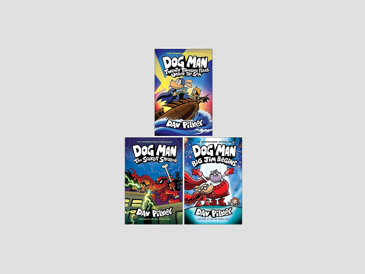 Dog Man Series Collection 3 Books Set - Ages 7+ by Scholastic; 9789124360207