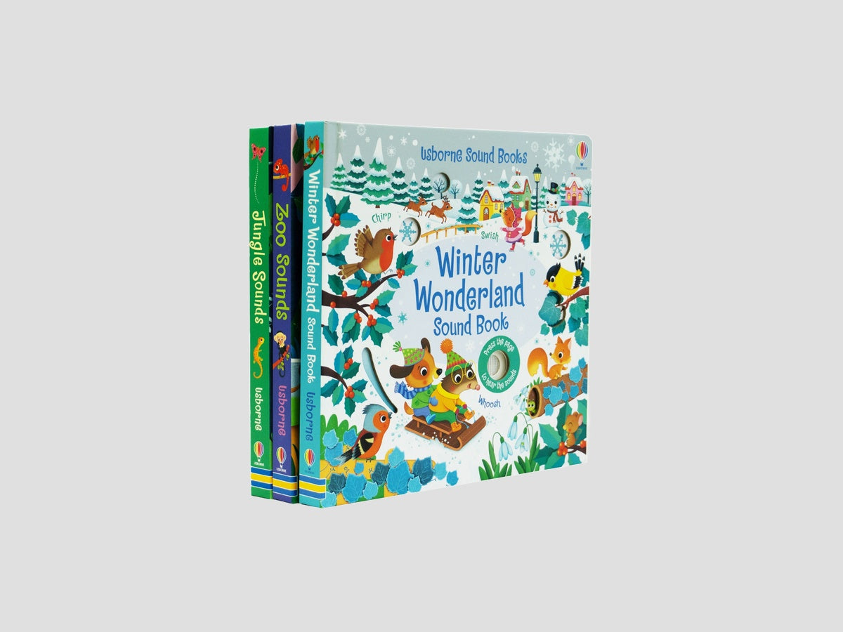 Usborne Sound Books Collection - Ages 2+ by Sam Taplin; 9789124368654