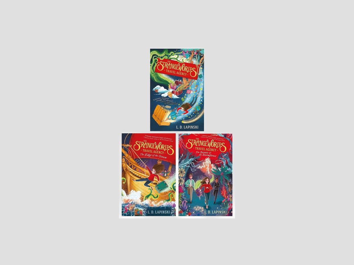 Strangeworlds Travel Agency Collection by Orion Children's Books; 9789124369408