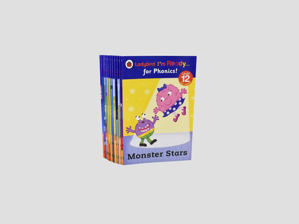 Ladybird I'm Ready for Phonics 12 Books Collection - Ages 5-7 by Penguin; 9789124369514