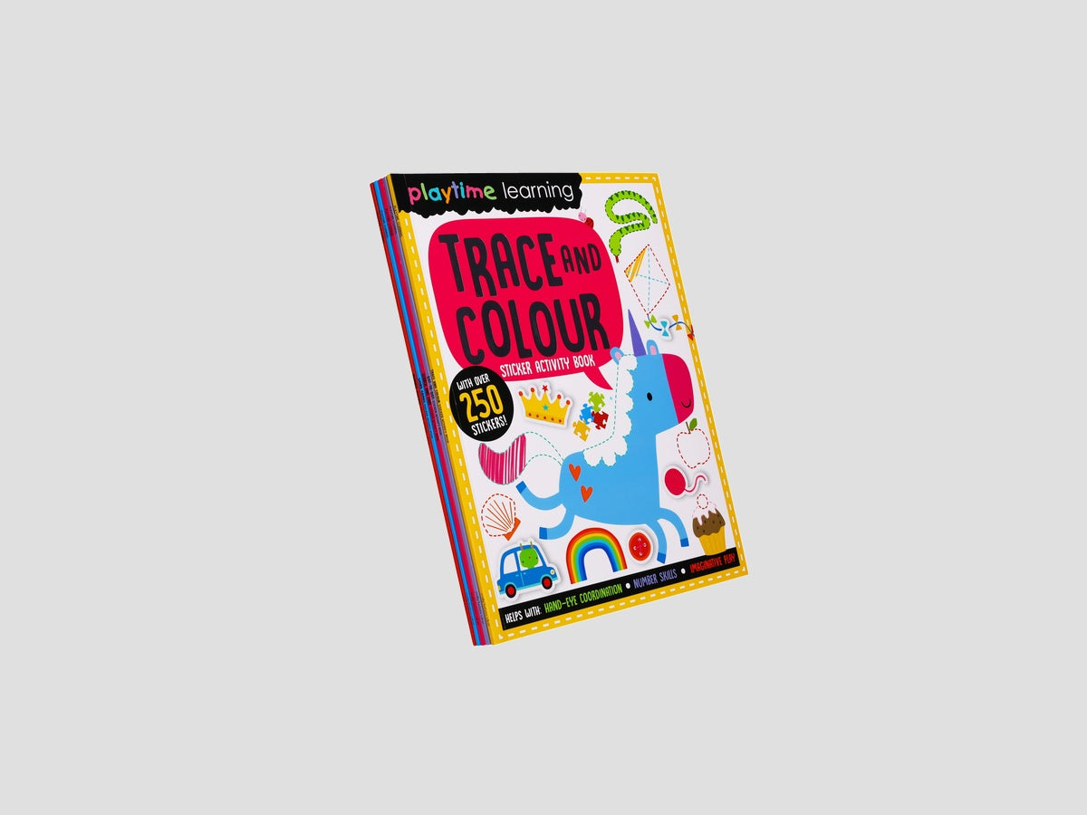 Playtime Learning Numbers Words Colours Sticker Activity Collection - Age 4+ by Make Believe Ideas; 9789124369699
