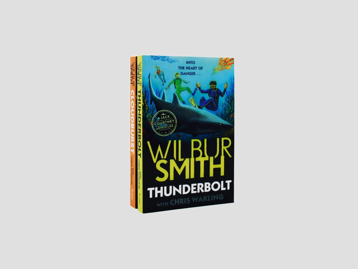 Jack Courtney Adventures 2 Books Set (Thunderbolt, Cloudburst) - Young Adult by Piccadilly Press; 9789124370336