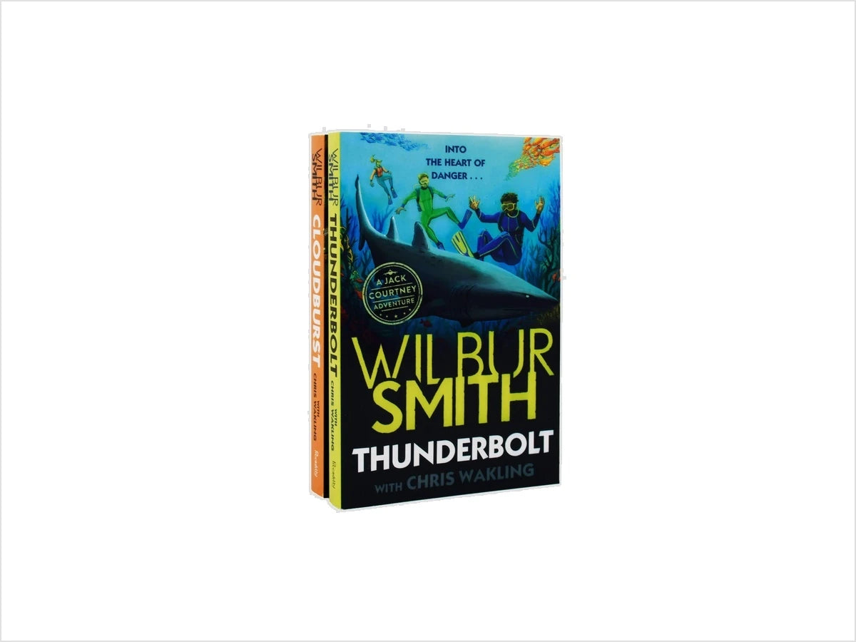 Jack Courtney Adventures 2 Books Set (Thunderbolt, Cloudburst) - Young Adult