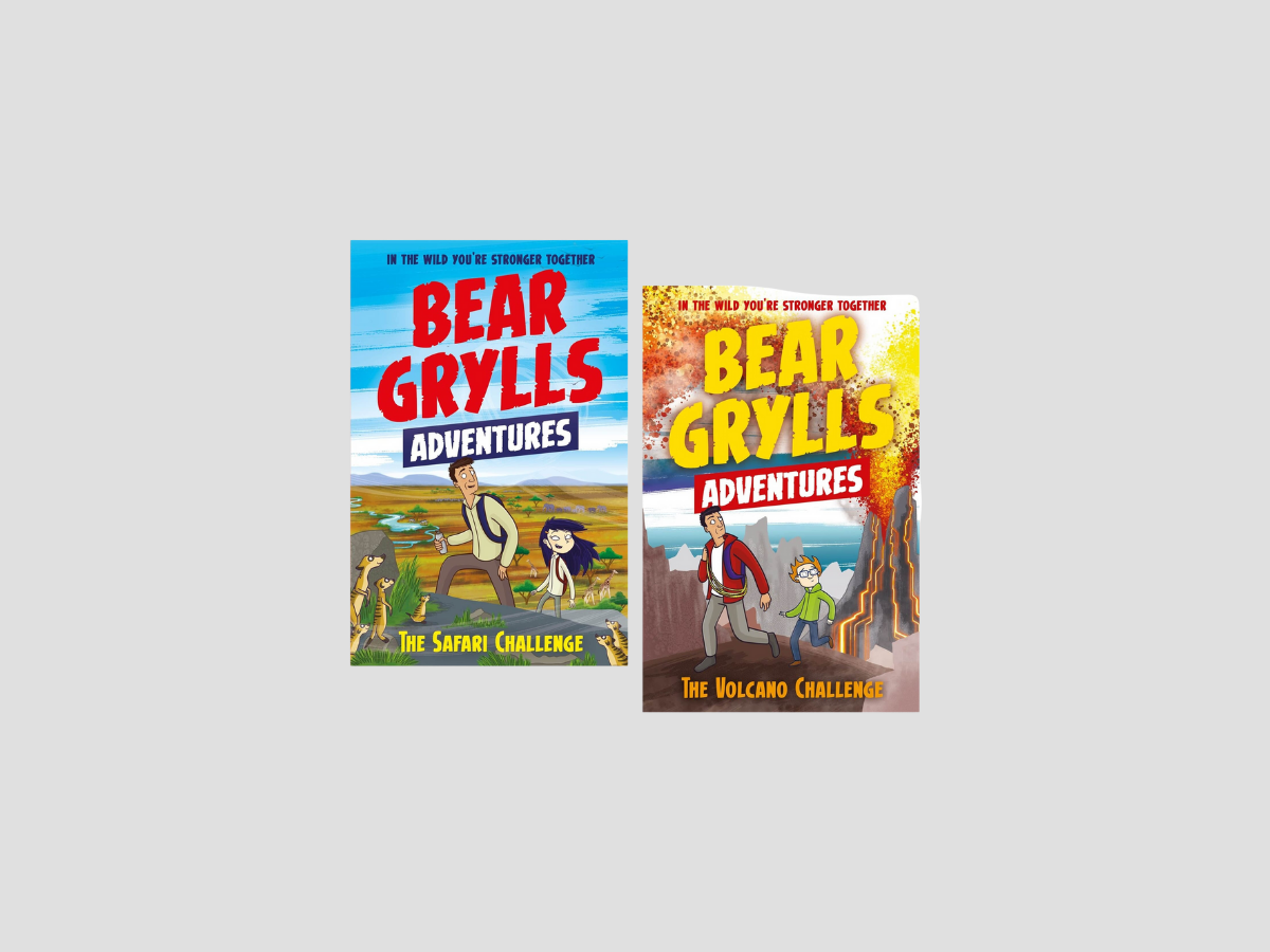A Bear Grylls Adventure Series 2 Books Collection Set - Ages 5-8 by Bonnier Books Ltd; 9789124370817