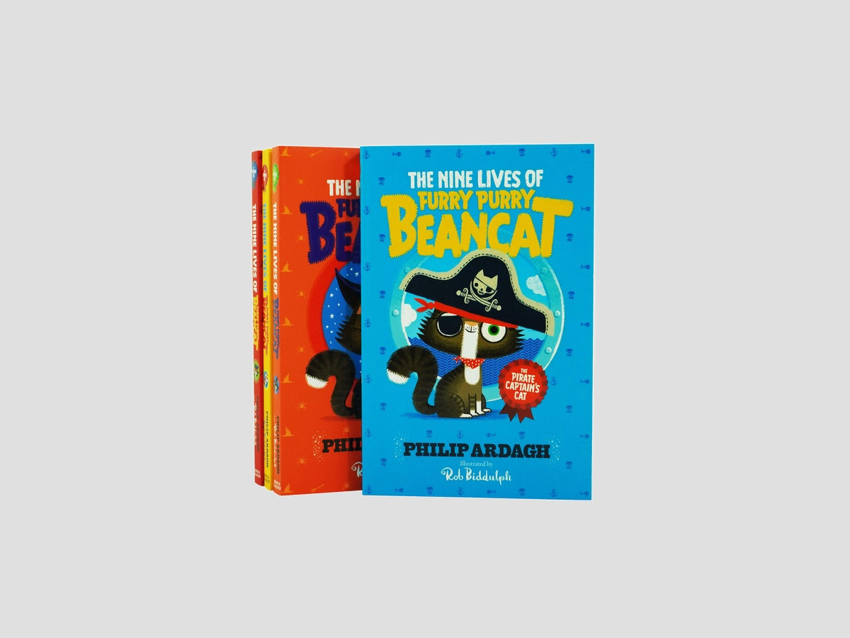 The Nine Lives of Furry Purry Beancat Collection by Simon & Schuster; 9789124370985