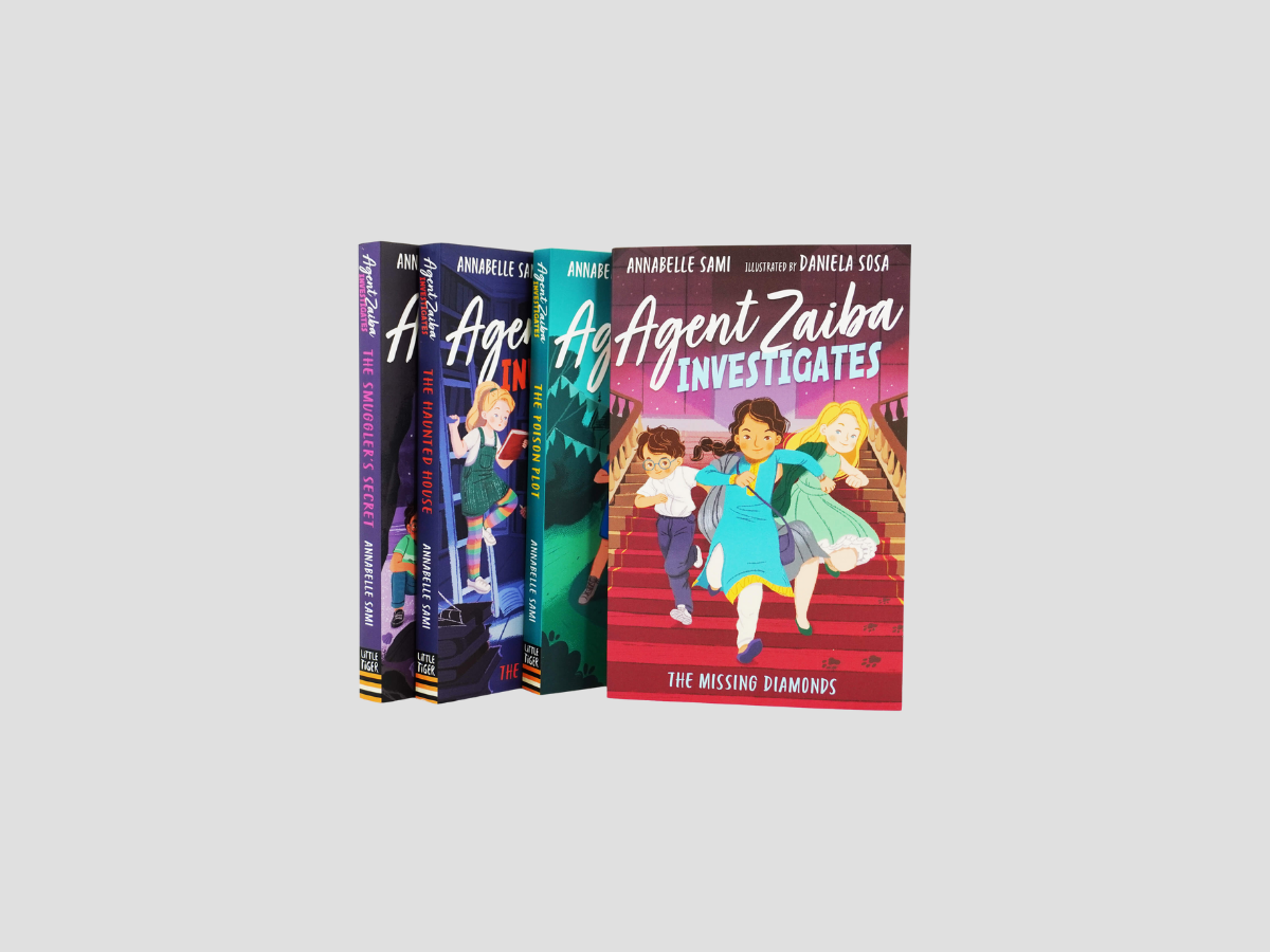 Agent Zaiba Investigates Series Collection Ages 8-12 by Little Tiger Press Group; 9789124371135