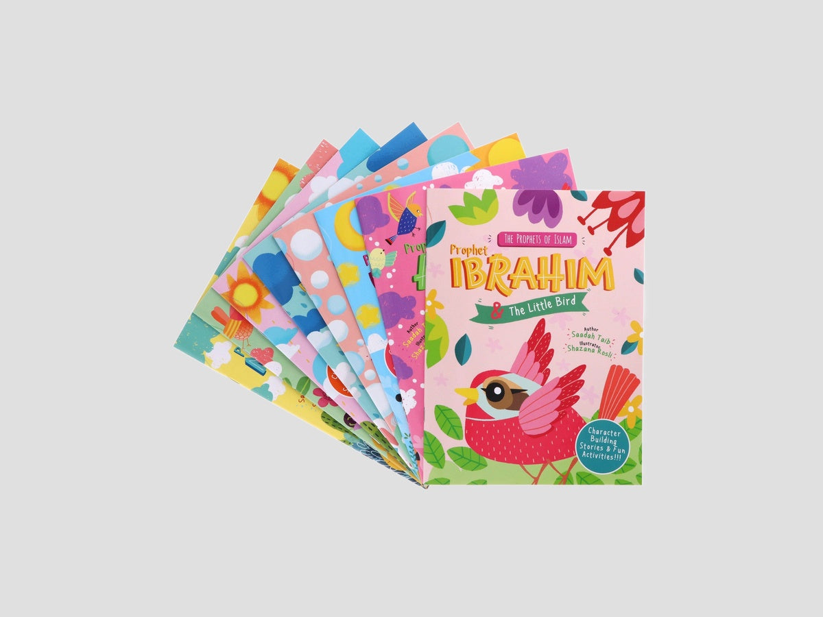 The Prophets of Islam Activity Children Collection: 8 Books Set - Ages 2-5 by The Islamic Foundation; 9789124371333