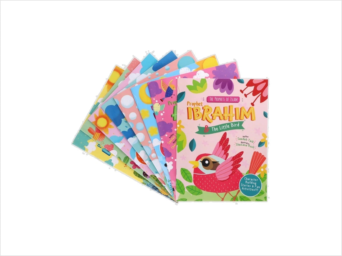 The Prophets of Islam Activity Children Collection: 8 Books Set - Ages 2-5