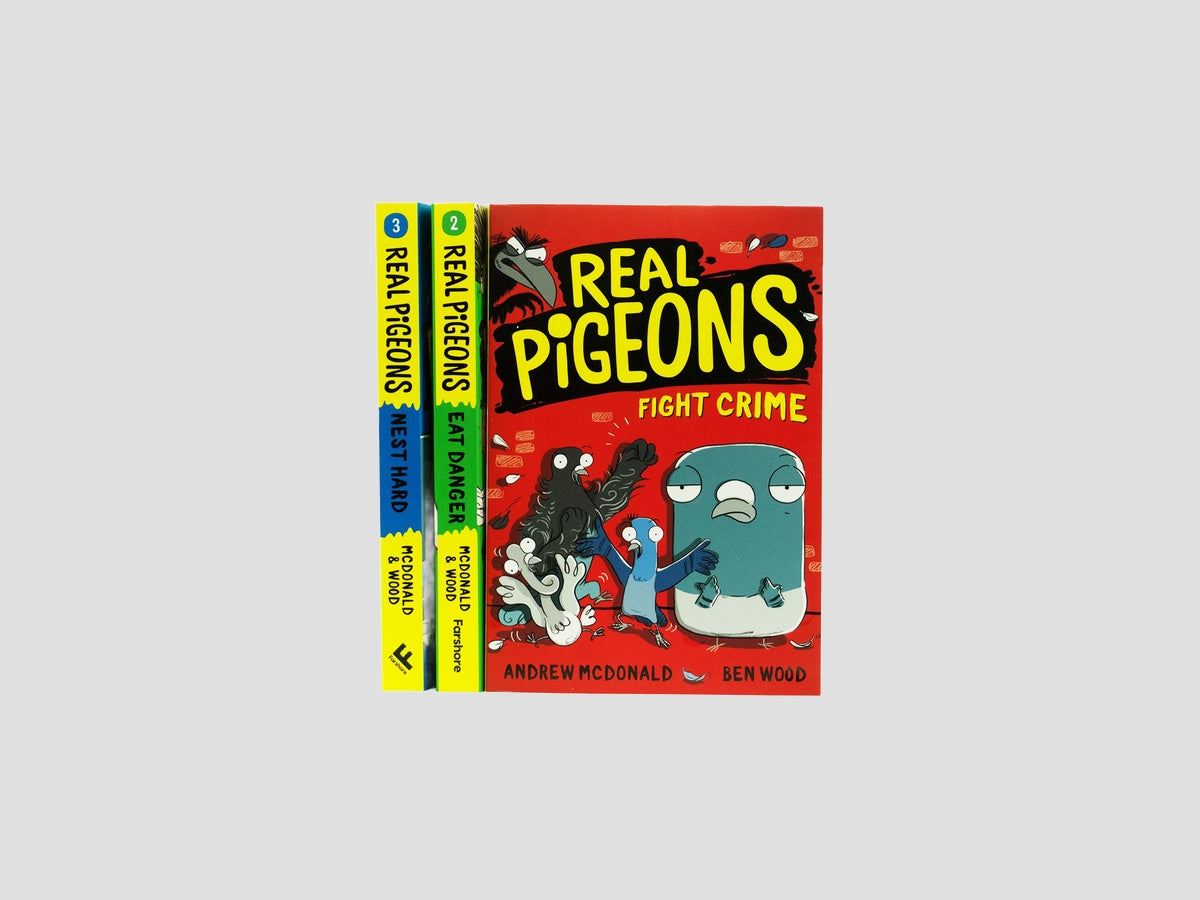 Real Pigeons Series Children Collection by Egmont Publishing; 9789124371388