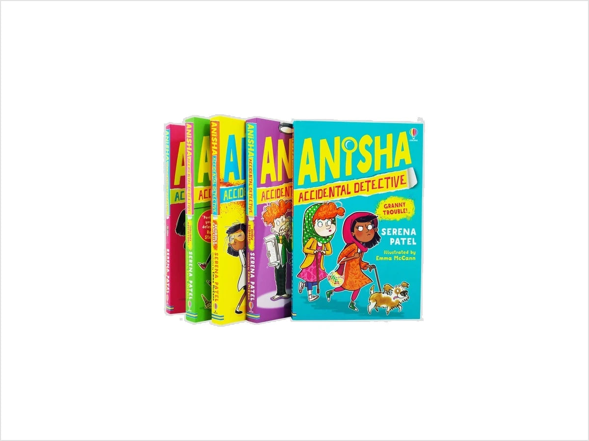 Anisha Accidental Detective Series 5 Books Collection Set - Ages 7-11