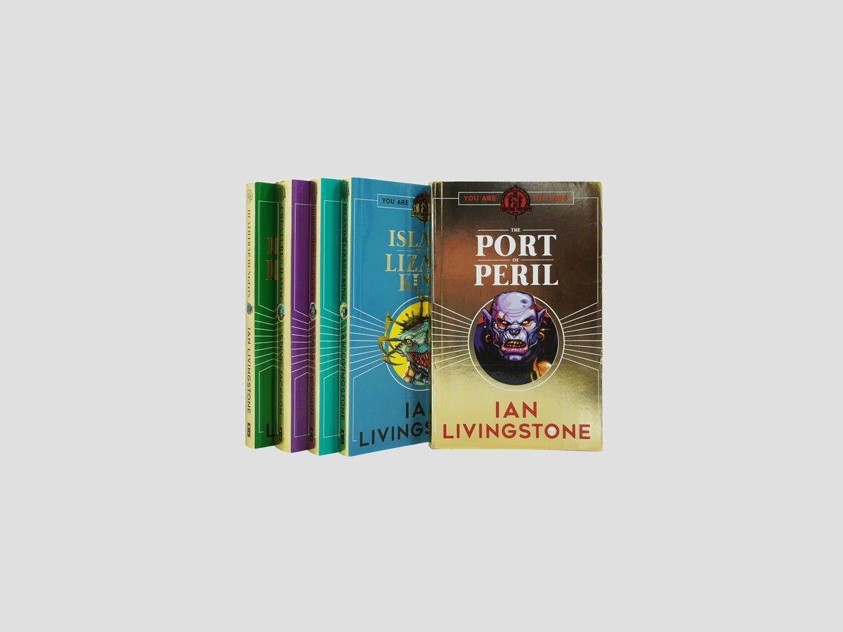 Fighting Fantasy RPG Books 6-10 Collection Set - Ages 9-14 by Scholastic; 9789124371456