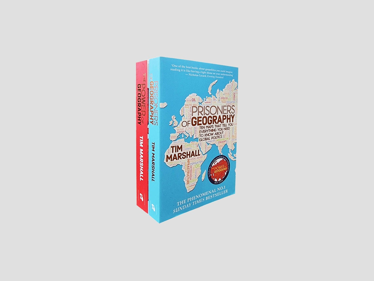 Prisoners/The Power of Geography 2 Books Collection by Elliott & Thompson Limited; 9789124371630