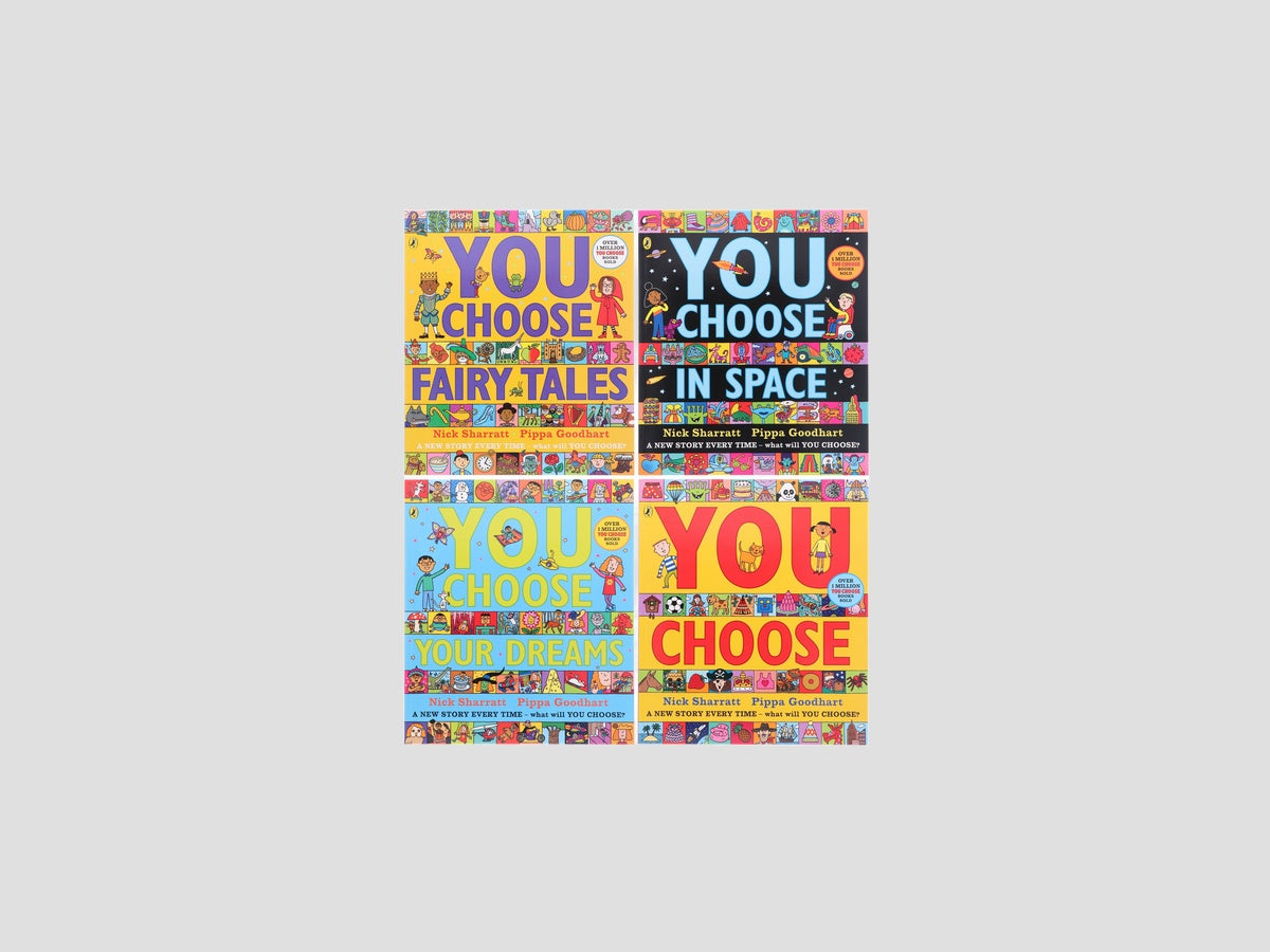 You Choose Series Children's Collection by Puffin; 9789124371838