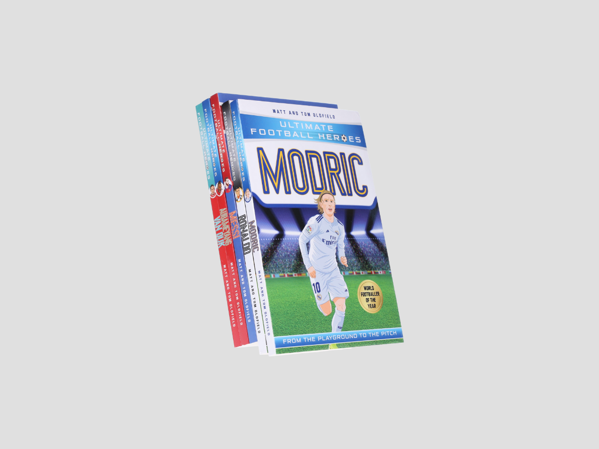 Ultimate Football Heroes Superstars 5 Books Collection Set - Ages 6-12 by Matt & Tom Oldfield; 9789124372309