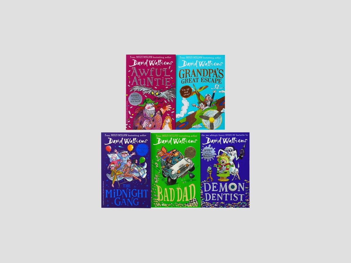 The World of David Walliams: Fun-Tastic Families Collection by David Walliams; 9789124372316