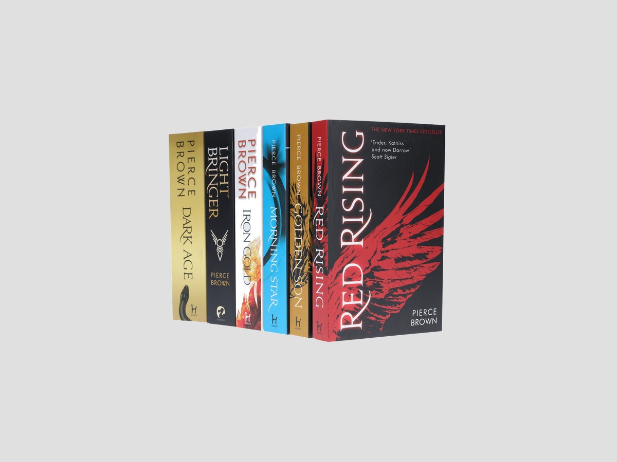 The Red Rising Series 6 Books Collection by Hachette; 9789200256233