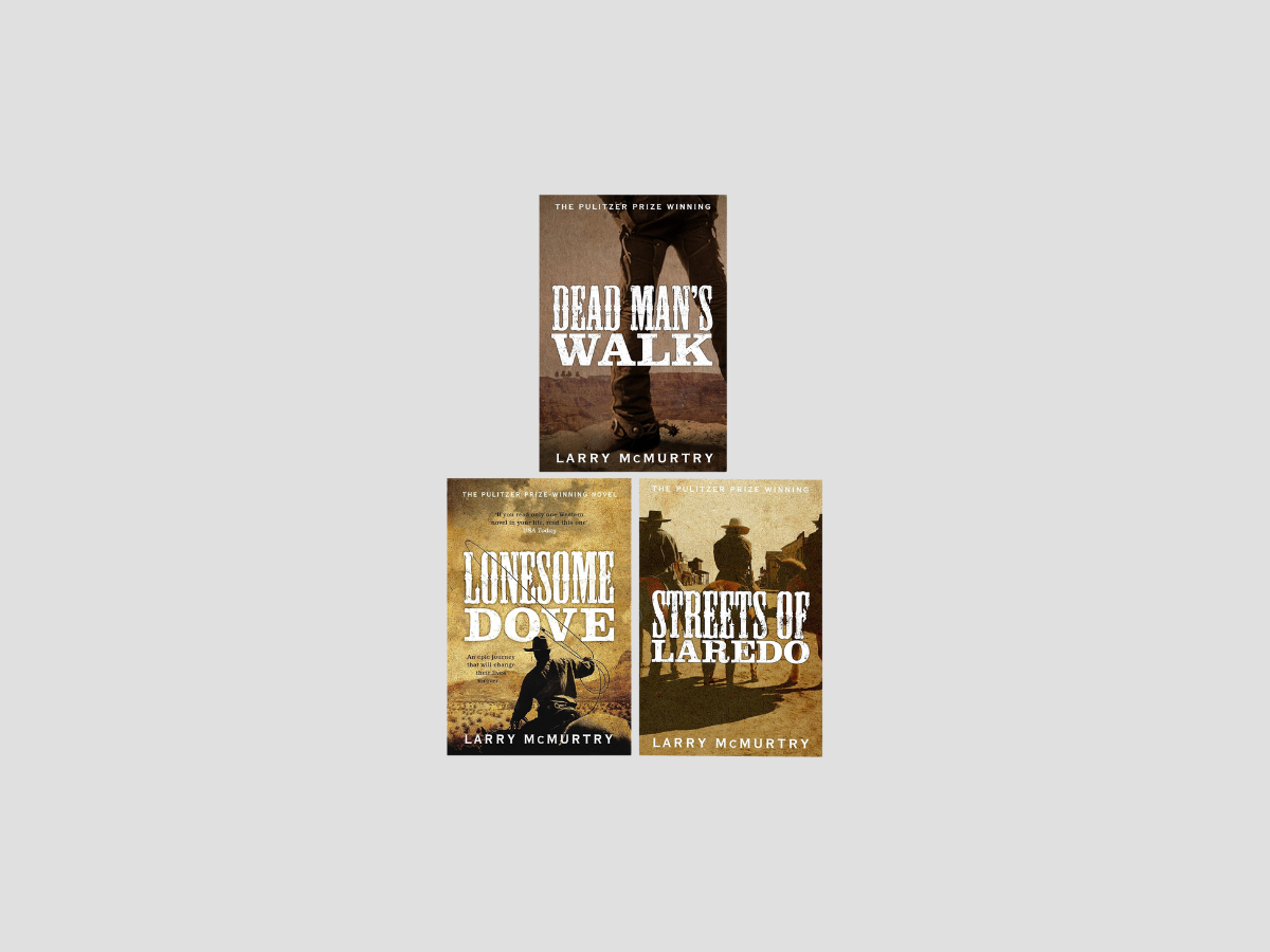 Lonesome Dove Series 3 Books Collection by Macmillan; 9789300942395