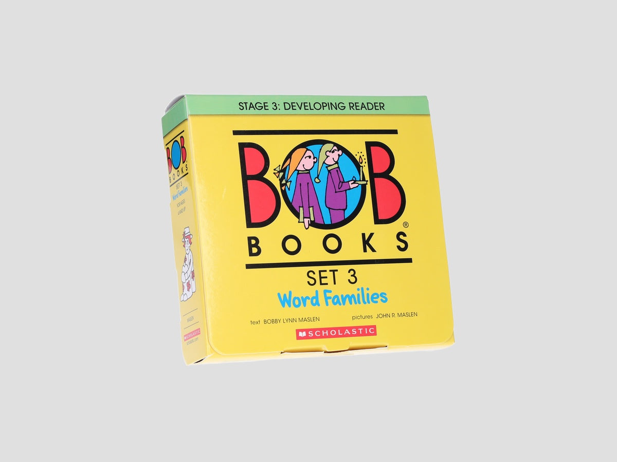 Bob Books Set 3: Word Families (Stage 3: Developing Reader) 10 Books Collection Set - Ages 4+ by Scholastic; 9789354716799