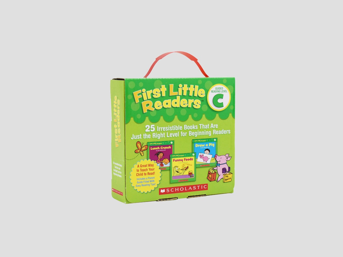 First Little Readers: Guided Reading Level - C (Parent Pack) 25 Books Box Set - Ages 0-5 by Scholastic; 9789354717000