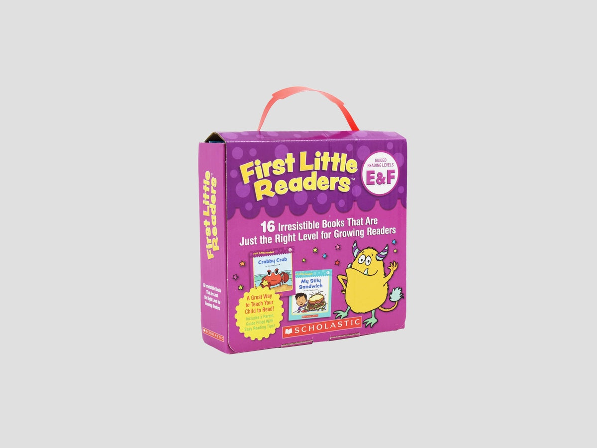 First Little Readers: Guided Reading Levels - E & F (Parent Pack) 16 Books Box Set - Ages 5-7 by Scholastic; 9789354717031