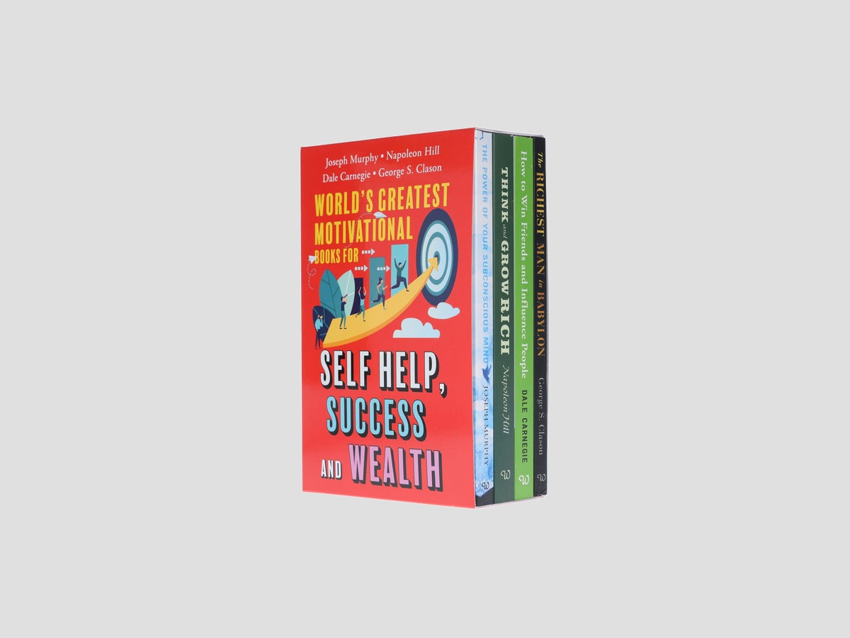 World’s Greatest Motivational Books For Self help, Success & Wealth Collection Box Set - Non Fiction by Wilco Books; 9789390213689
