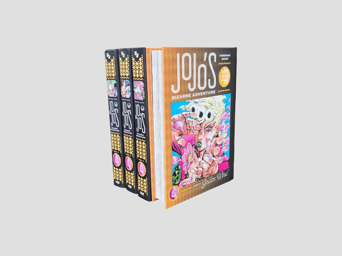JoJo’s Bizarre Adventure: Part 5 - Golden Wind (Vol. 5-8) Collection by Viz Media, Subs. of Shogakukan Inc; 9789391042820