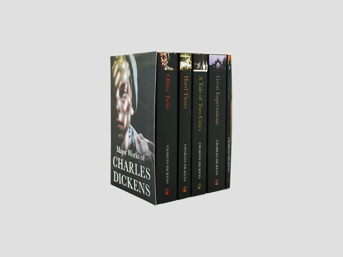 Major Works of Charles Dickens 5 Books Collection by Charles Dickens; 9789391348304
