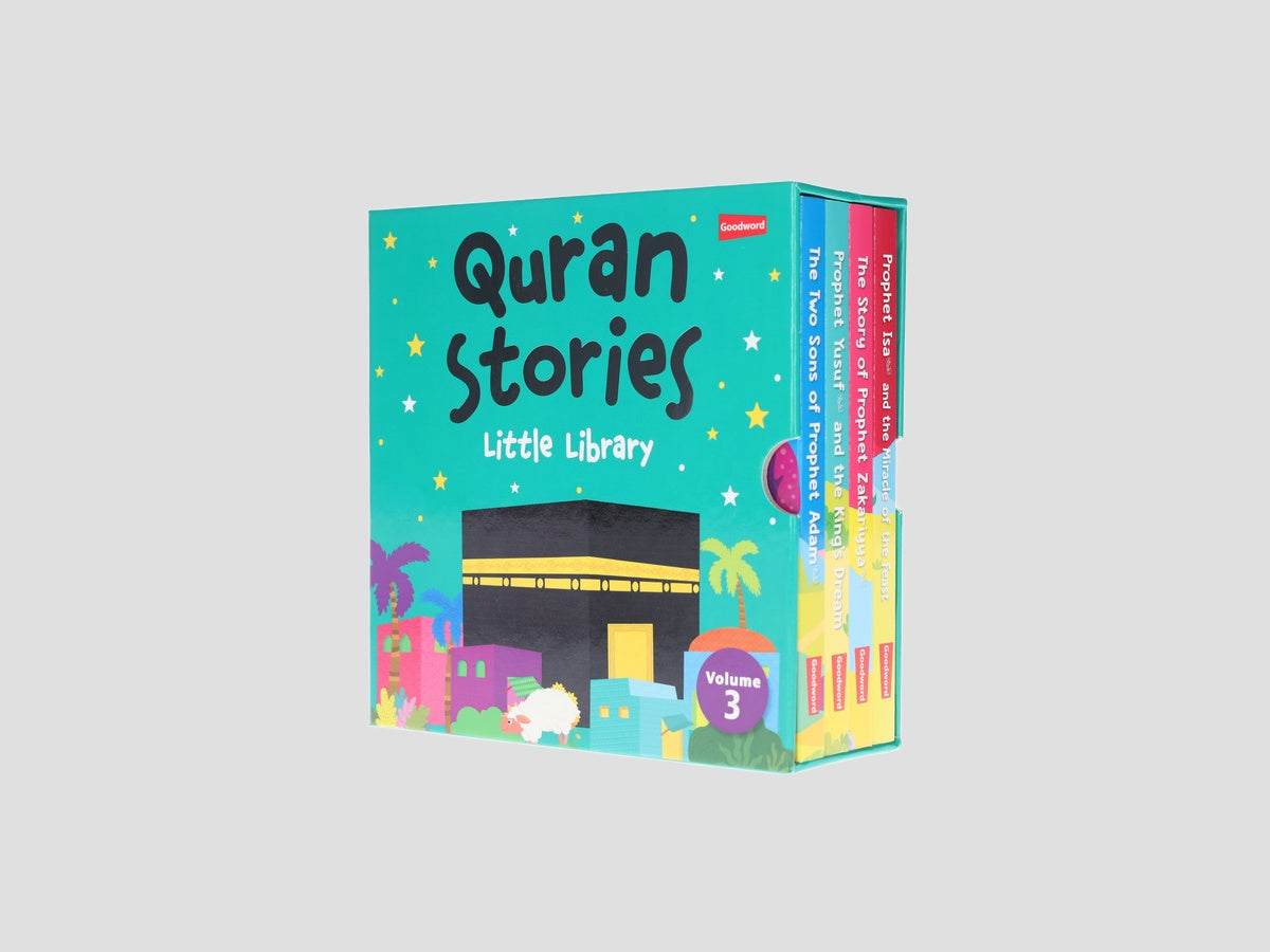 Quran Stories Little Library Collection - Ages 0-5 - Board Book by Good Word Books; 9789394886315