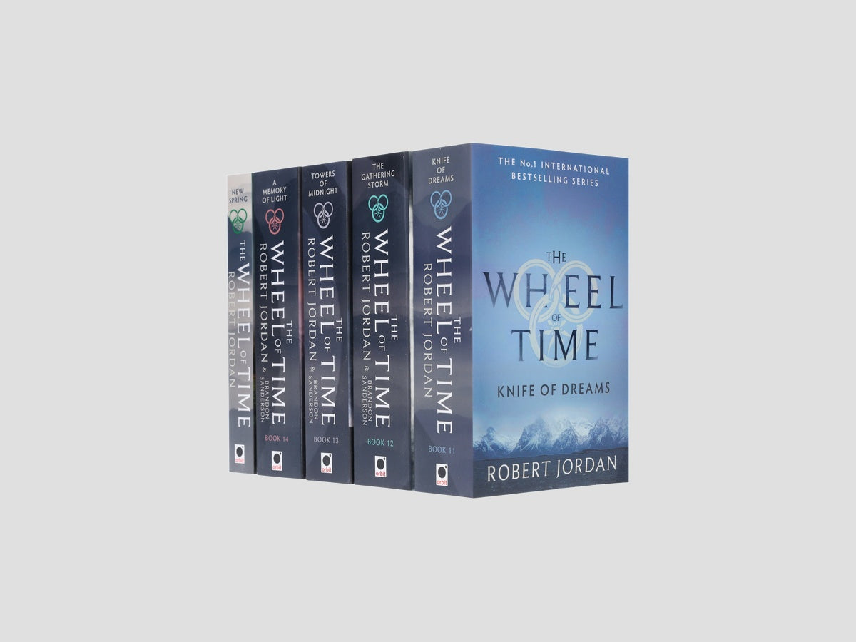 The Wheel of Time: Books 11-14 & New Spring Collection by Brandon Sanderson; 9789526529448