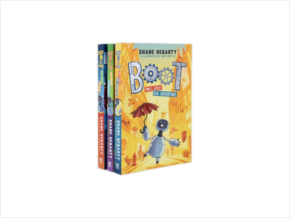 BOOT Series 3 Books Collection (BOOT small robot BIG adventure, The Rusty Rescue, The Creaky Creatures)
