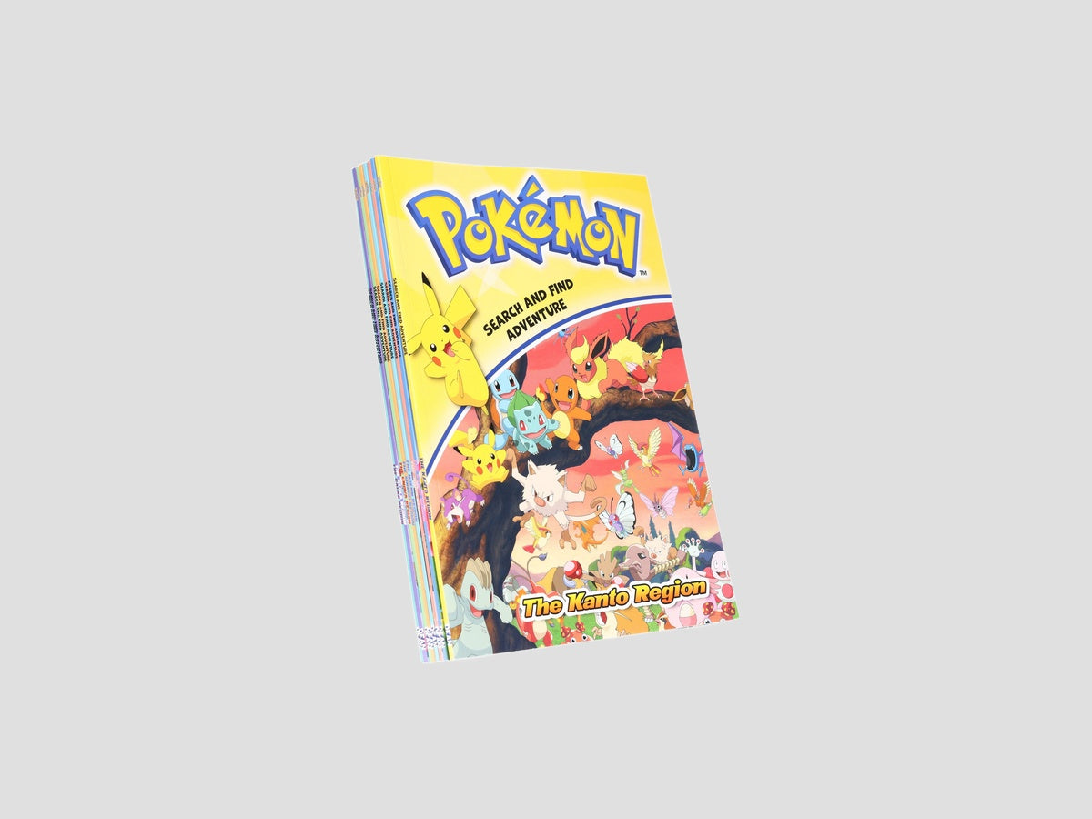 Pokemon Search and Find Adventure Collection by HarperCollins Publishers; 9789629107918
