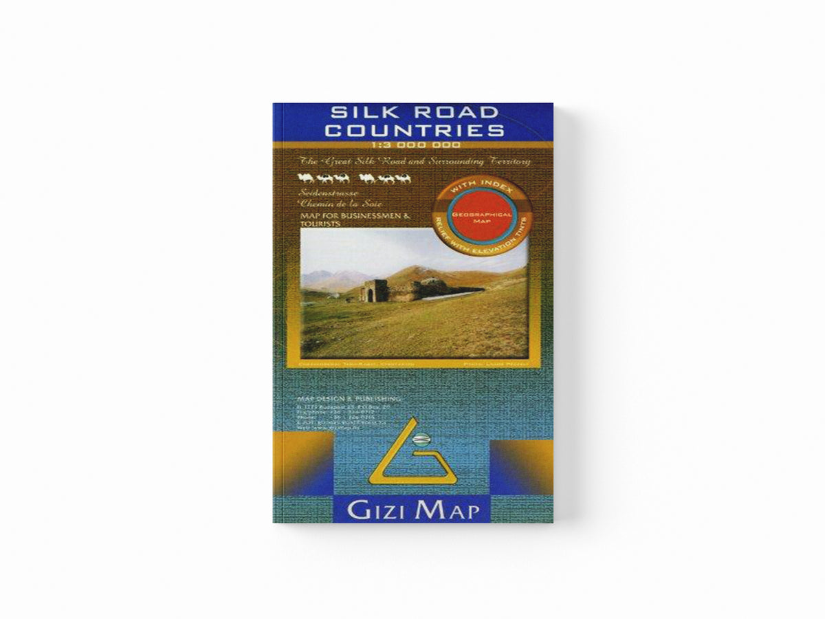Silk Road Countries geographical map; 9789632041384